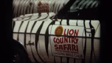 Laguna Hills California USA (1971): Video Of Old Lion Country Safari Vehicles And