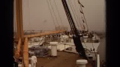 Long Beach California USA (1971): Boarding A Boat