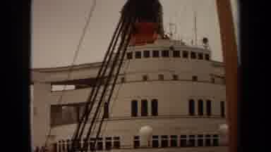 Long Beach California USA (1971): Image Of A Beautiful Ship With Lots Of Windows