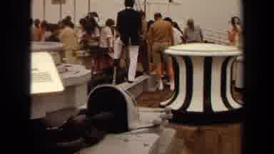 Long Beach California USA (1971): Giant Anchor Chain In Ship