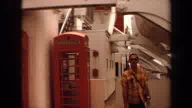 Long Beach California USA (1971): The Cruise Ship
