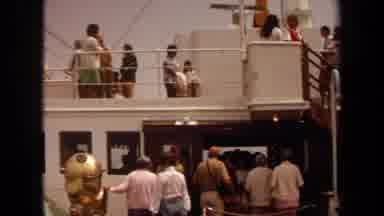 Long Beach California USA (1971): Riding In The Cruise Ship Is Exhausting But Fun