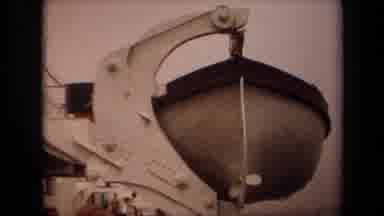 Long Beach California USA (1971): The Letting Down Of A Boats Ramp To Take