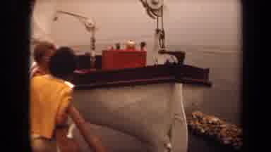Long Beach California USA (1971): In The Ship The Fisherman's Are There They Are