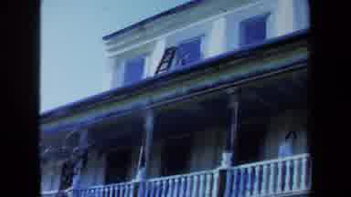 Maine USA (1971): A Big Mansion That Needs To Be Repainted And Replenished With A