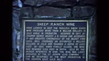 Maine USA (1971): Historical Sheep Ranch Mine Homesite And Farmstead Showing