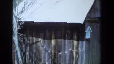 Maine USA (1971): An Old Cottage With A Window