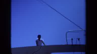 Maine USA (1971): A Crew Member Of A Ship And Some People Walking By The Boat At