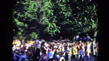 Sacramento California USA (1971): Women And Men Out On A Windy Day Attending A