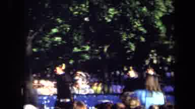 Sacramento California USA (1971): People Walking In Forest