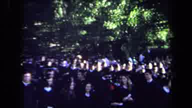Sacramento California USA (1971): A Huge Graduation Class
