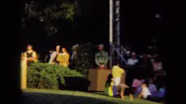 Sacramento California USA (1971): Child Doing A Somersault At An Outdoor Festival