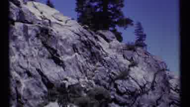 SCAPEGOAT WILDERNESS MONTANA USA .MP-1973: Young Caucasian Male Climbing And