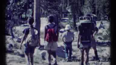 SCAPEGOAT WILDERNESS MONTANA USA .MP-1973: Going Out Camping On A Random