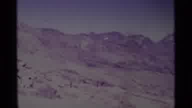 MINARET WILDERNESS CALIFORNIA USA .M-1975: Old Fold Mountains Covered With Snow