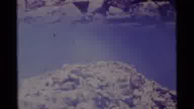MINARET WILDERNESS CALIFORNIA USA .M-1975: Parents And Kids Climbing Big Rocky