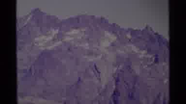 MINARET WILDERNESS CALIFORNIA USA .M-1975: Mountain Vista Filmed While On The
