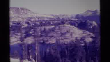 MINARET WILDERNESS CALIFORNIA USA .M-1975: The View Of The Rocks Trees And The