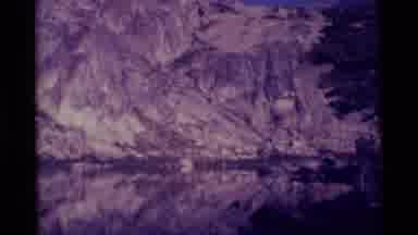 MINARET WILDERNESS CALIFORNIA USA .M-1975: Rocky Mountain Near Water That Is