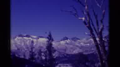MINARET WILDERNESS CALIFORNIA USA .M-1975: White Snow Covered Mountains And