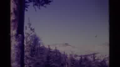 MINARET WILDERNESS CALIFORNIA USA .M-1975: A View Of The Mountains During The