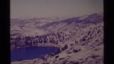MINARET WILDERNESS CALIFORNIA USA .M-1975: People At A Base Camp Climbing A