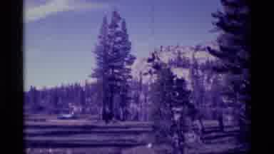 MINARET WILDERNESS CALIFORNIA USA .M-1975: As He Surveyed The Landscape He