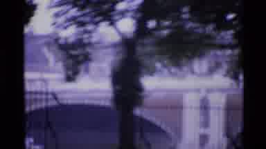 London England (1969): Church In Close Proximity To A Multi Columned Bridge With A