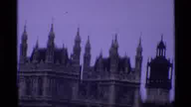 London England (1969): Ancient Large Castle Located Perhaps In Europe