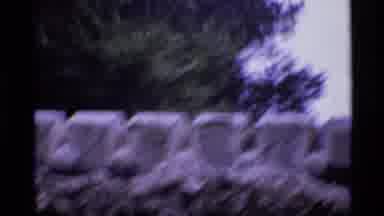 London England (1969): Medieval House With Stone Wall Entirely Covered In