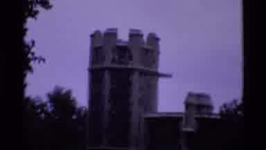 London England (1969): A Stone Built Castle Tourist Attraction With Many People