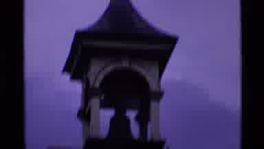 London England (1969): Staring Up At An Enormous Clock And Bell Tower