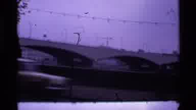 London England (1969): Still Shot Out Of A Window With Dust Particle Moving Slowly