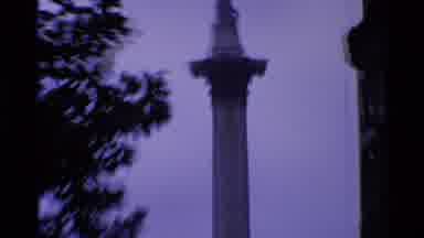 London England (1969): This Video View As Biggest Statue Near By Park Town