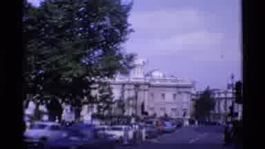 London England (1969): Beautiful London Full Of People And Transportation In Daily