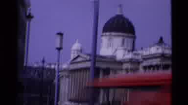 London England (1969): Busy City Street Showing Witold Architecture With Steeples