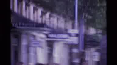 London England (1969): Short Film Of Busy Street With Traffic In Aldwych London