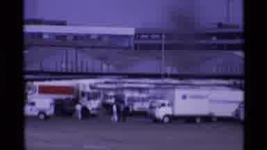London England (1969): Airplane Not Moving With Possible Emergency