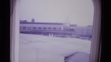 London England (1969): Departing From An Airport On A Big Plane With Great Views