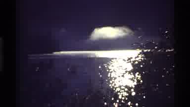 Holland Lake Montana USA (1972): Sunset On The Lake Is A Wonderful View Of