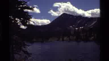 Holland Lake Montana USA (1972): Very Beautiful Nature With A Great Lake And Very