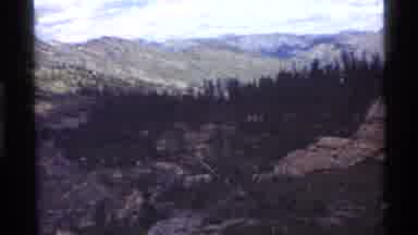 Holland Lake Montana USA (1972): One Of Those Fish Caught In The Mountains And The