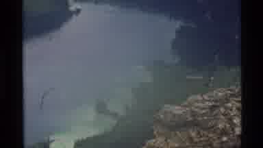 Holland Lake Montana USA (1972): Zooming Out From A Body Of Water Similar To A