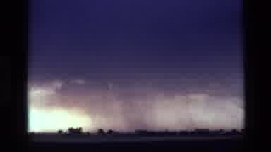 Idaho USA (1972): Sunset Beautiful Skies Turned Into Cloudy Gloomy Cast On Land A