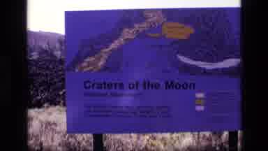 Idaho USA (1972): National Monument Craters Of The Moon Vintage Home Video Of The