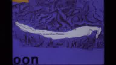 Idaho USA (1972): Camera Zooms In On Snake River Plateau On The Map Showing You