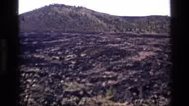 Idaho USA (1972): A Slow Moving Panoramic View Of A Mountain Covered In Greenery