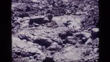 Idaho USA (1972): Zoomed In Footage Showing Molten Rock Or Mud After Volcano