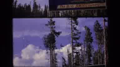 SCAPEGOAT WILDERNESS MONTANA USA .MP-1973: Trees Clouds Nature