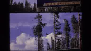 SCAPEGOAT WILDERNESS MONTANA USA .MP-1973: A View Of An Abandoned And Deserted